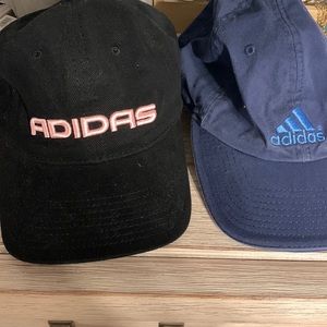 2 adidas hats